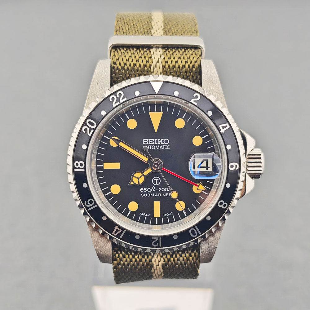 Custom SeikoMilsub Vintage GMT Mod
