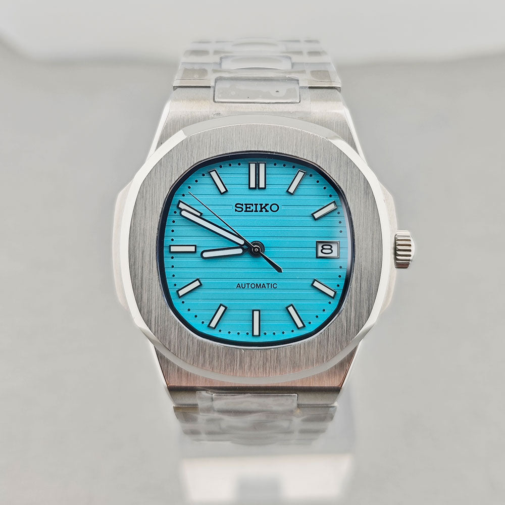 SeikoMod Nautilus Tiffany Blue