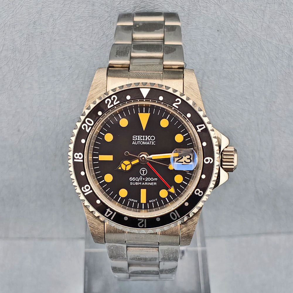 Custom SeikoMilsub Vintage GMT Mod