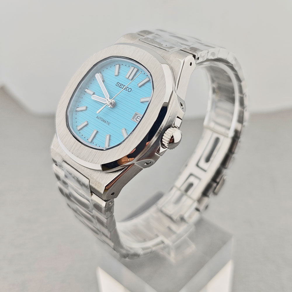 SeikoMod Nautilus Tiffany Blue