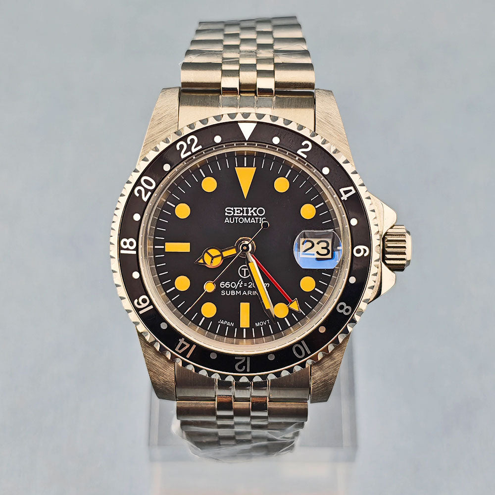 Custom SeikoMilsub Vintage GMT Mod