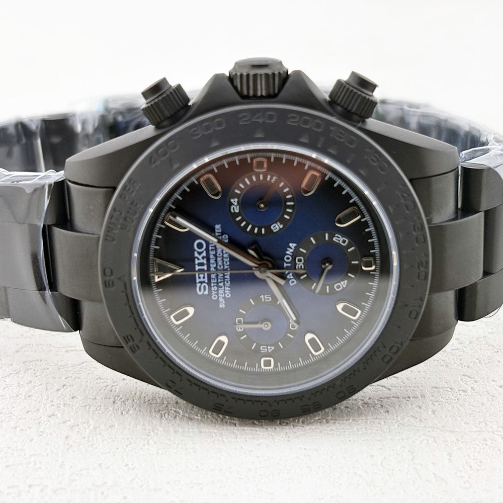 SeikoMod Daytona Black