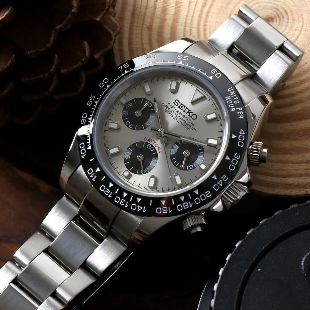 SeikoMod Daytona Bronze
