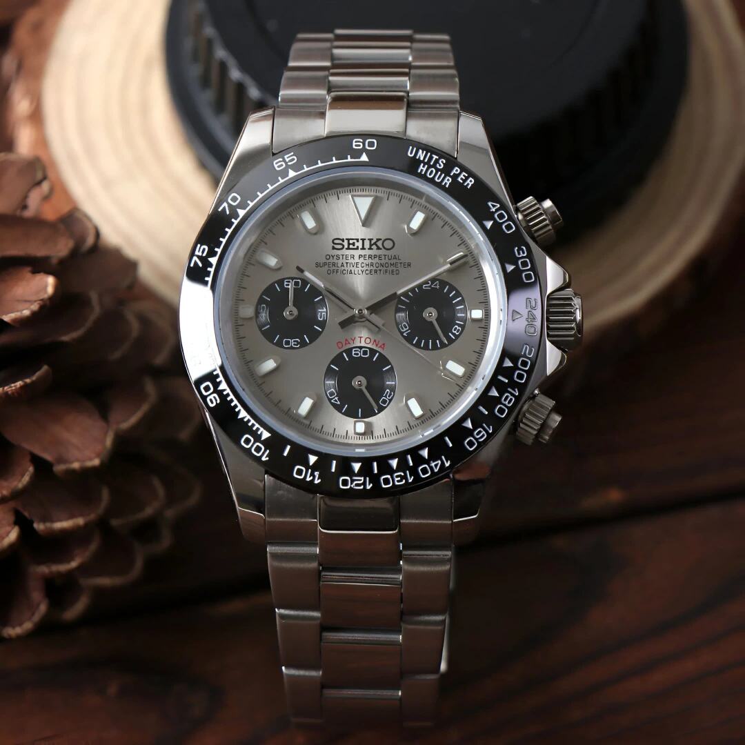 SeikoMod Daytona Bronze