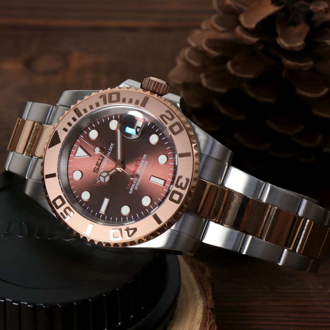 SeikoMod Yacht Master Rose
