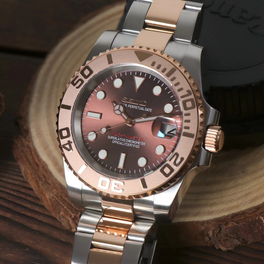 SeikoMod Yacht Master Rose