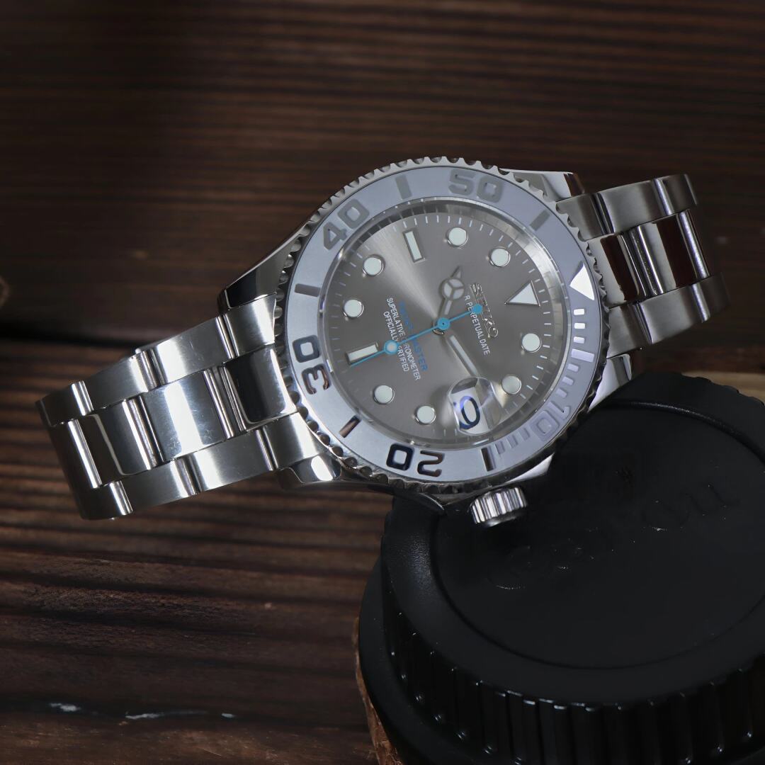SeikoMod Yacht Master Grey