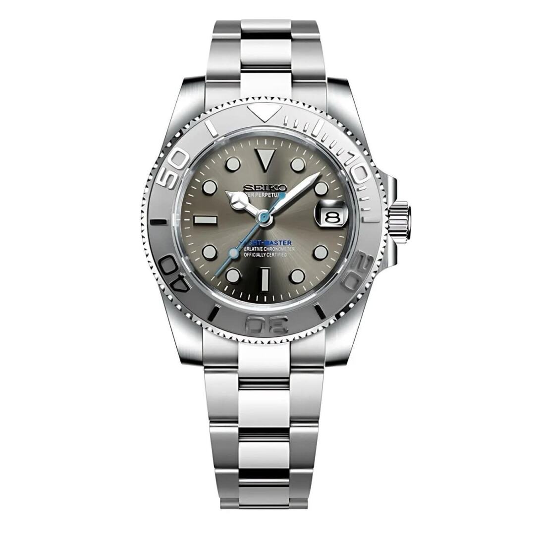 SeikoMod Yacht Master Grey
