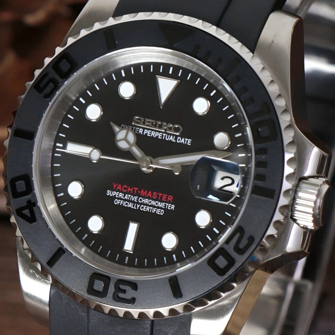 SeikoMod Yacht Master Silver