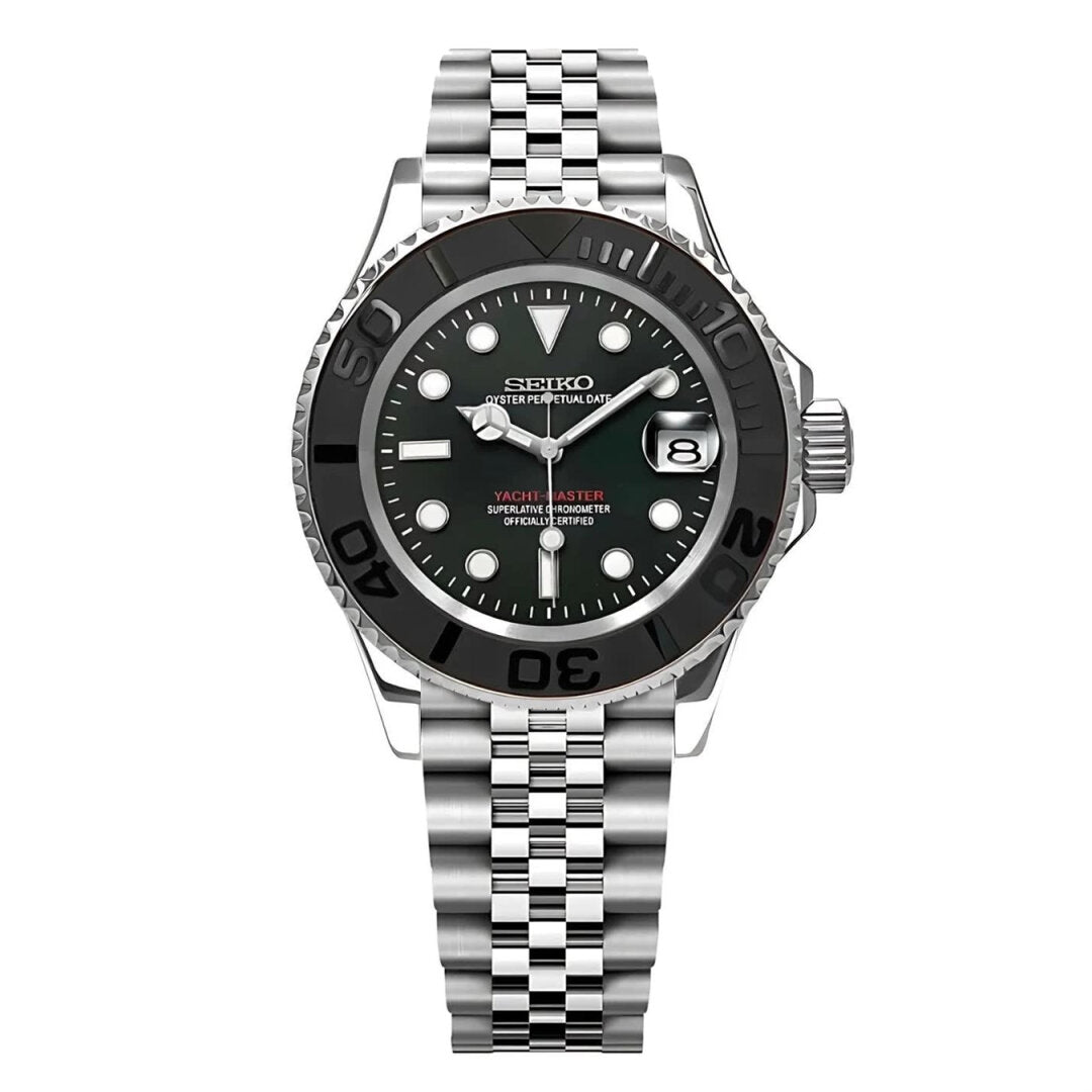 SeikoMod Yacht Master Silver