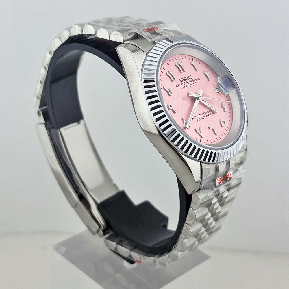 SeikoMod Datejust Sunburst Fans Arab