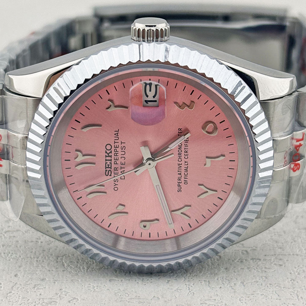 SeikoMod Datejust Sunburst Fans Arab