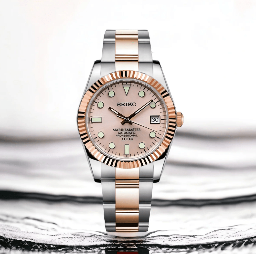 SeikoMod Datejust Pink Panther