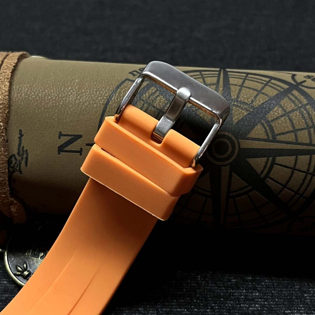 SeikoMod Speedmaster Moonwatch Black - Orange