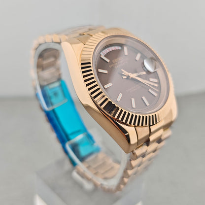 SeikoMod Datejust Sunburst Gold