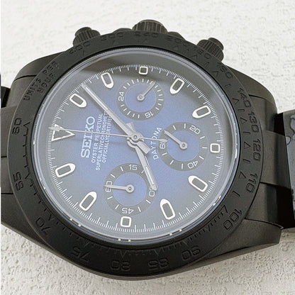 SeikoMod Daytona Black