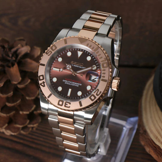 SeikoMod Yacht Master Rose