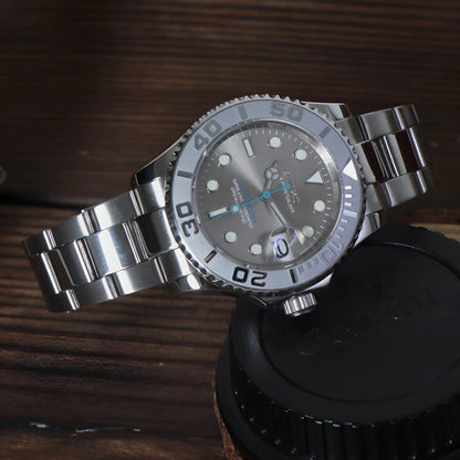 SeikoMod Yacht Master Grey