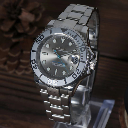 SeikoMod Yacht Master Grey