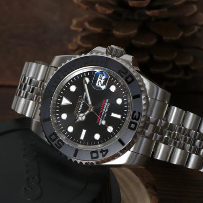 SeikoMod Yacht Master Silver nh35