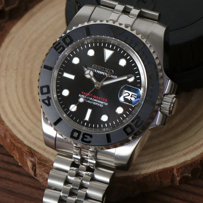 SeikoMod Yacht Master Silver nh35