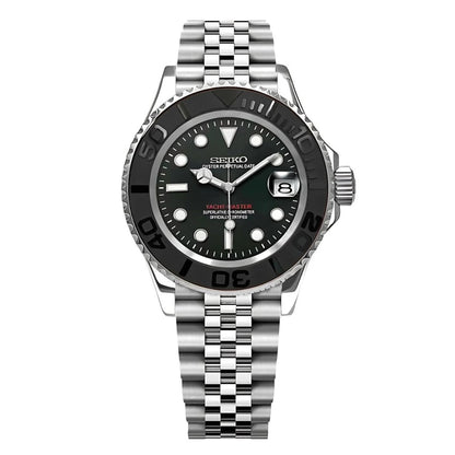 SeikoMod Yacht Master Silver nh35