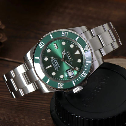 SeikoMod Submariner Hulk nh35 movement