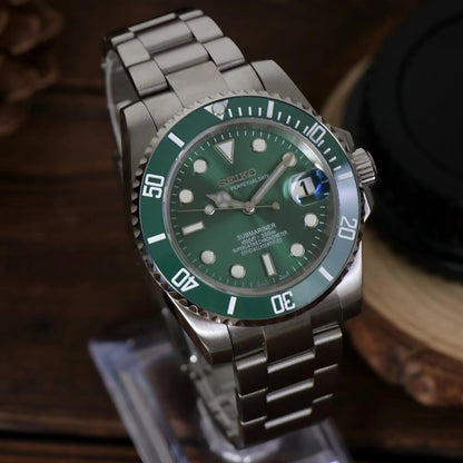 SeikoMod Submariner Hulk nh35 movement