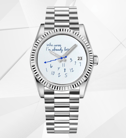 DatejustMod Who Cares nh35 watch