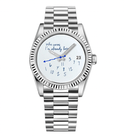 DatejustMod Who Cares nh35 watch
