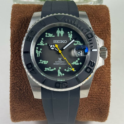 SeikoMod Submariner Funny position 40MM