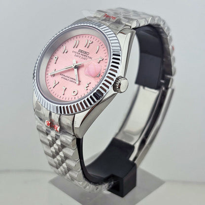 SeikoMod Datejust Sunburst Fans Arab