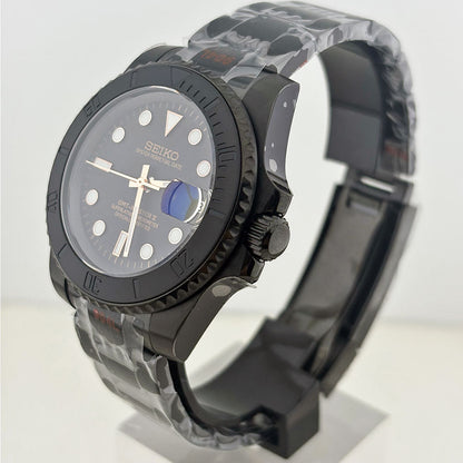 SeikoMod Submariner rose gold