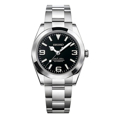 SeikoMod Datejust Oyster Black