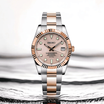 SeikoMod Datejust Pink Panther