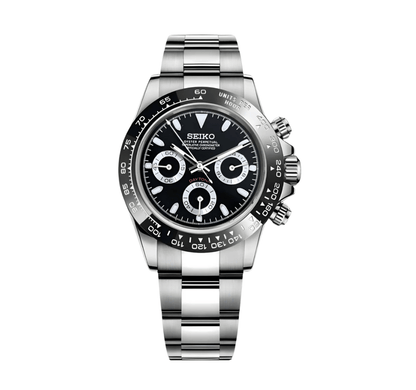 SeikoMod Daytona Black Ceramic