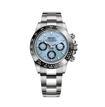 SeikoMod Daytona Ice Blue