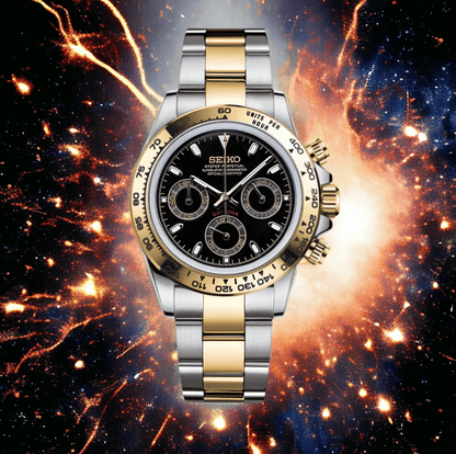 SeikoMod Daytona Twotone