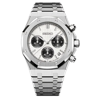 SeikoMod Royal Oak Chronograph Panda