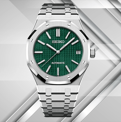 SeikoMod Royal Oak Green
