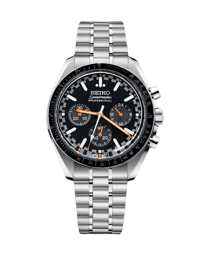 SeikoMod Speedmaster Moonwatch Black